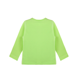 Little Girls Cotton Long Sleeve Basic Crewneck T-Shirt