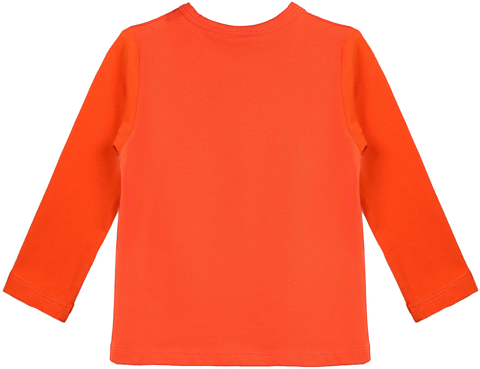 Girls' Basic Crewneck Long Sleeve Cotton T-Shirt  / 5 to 7 Years lilax