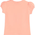 Baby Girls' Basic Short Puff Sleeve Round Neck T-Shirt / 12 to 24 Months LILAX