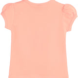 Baby Girls' Basic Short Puff Sleeve Round Neck T-Shirt / 12 to 24 Months LILAX