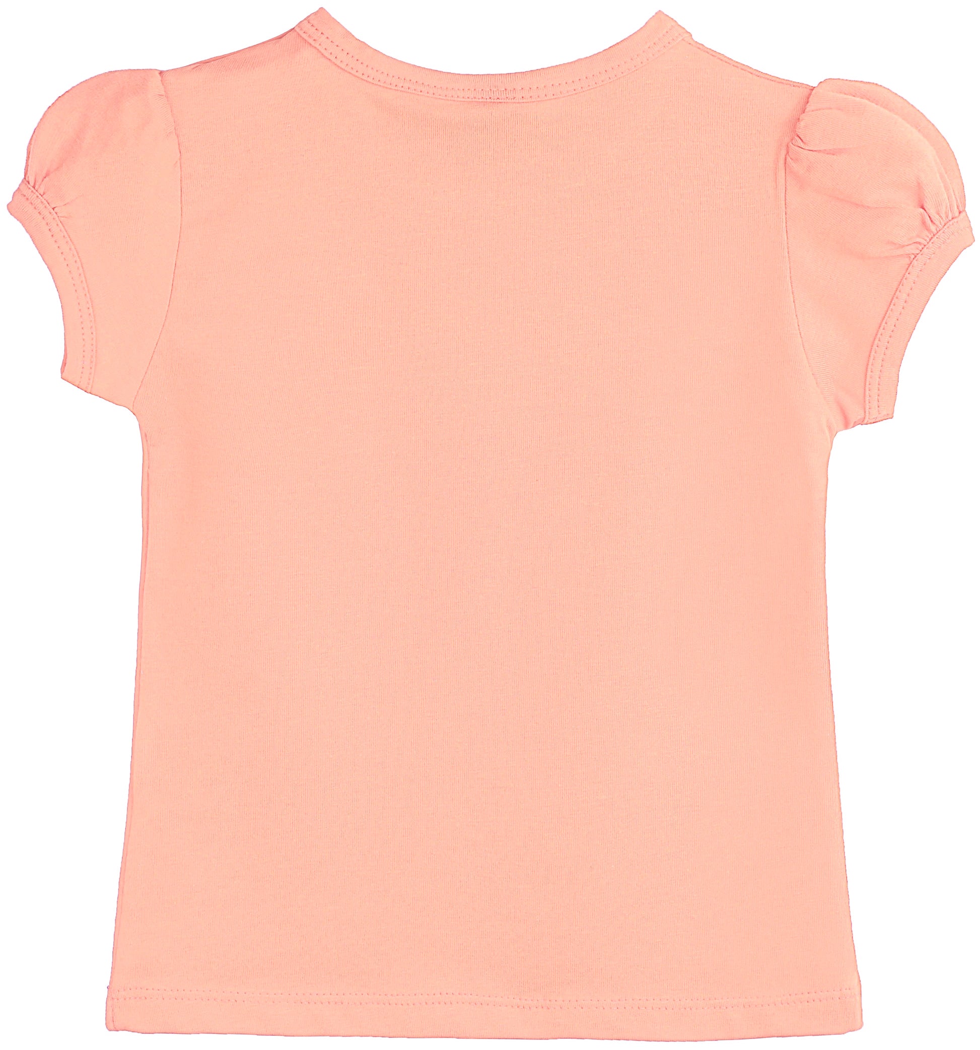 Baby Girls' Basic Short Puff Sleeve Round Neck T-Shirt / 12 to 24 Months LILAX