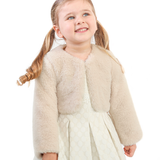 Girls Cozy Crewneck Bolero Cardigan