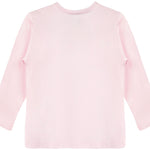 Girls' Basic Crewneck Long Sleeve Cotton T-Shirt  / 5 to 7 Years lilax