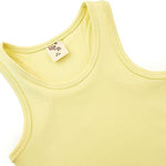 Girls' Soft Solid Cotton Blend Racerback Tank Top / 11-12 Years LILAX