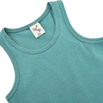 Girls' Soft Solid Cotton Blend Racerback Tank Top / 11-12 Years LILAX