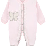 Jeweled Crown Layette Gift Set for Baby Girls: 3 Pieces LILAX