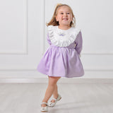 Little Girls' Long Sleeve Dress for Easter LILAX