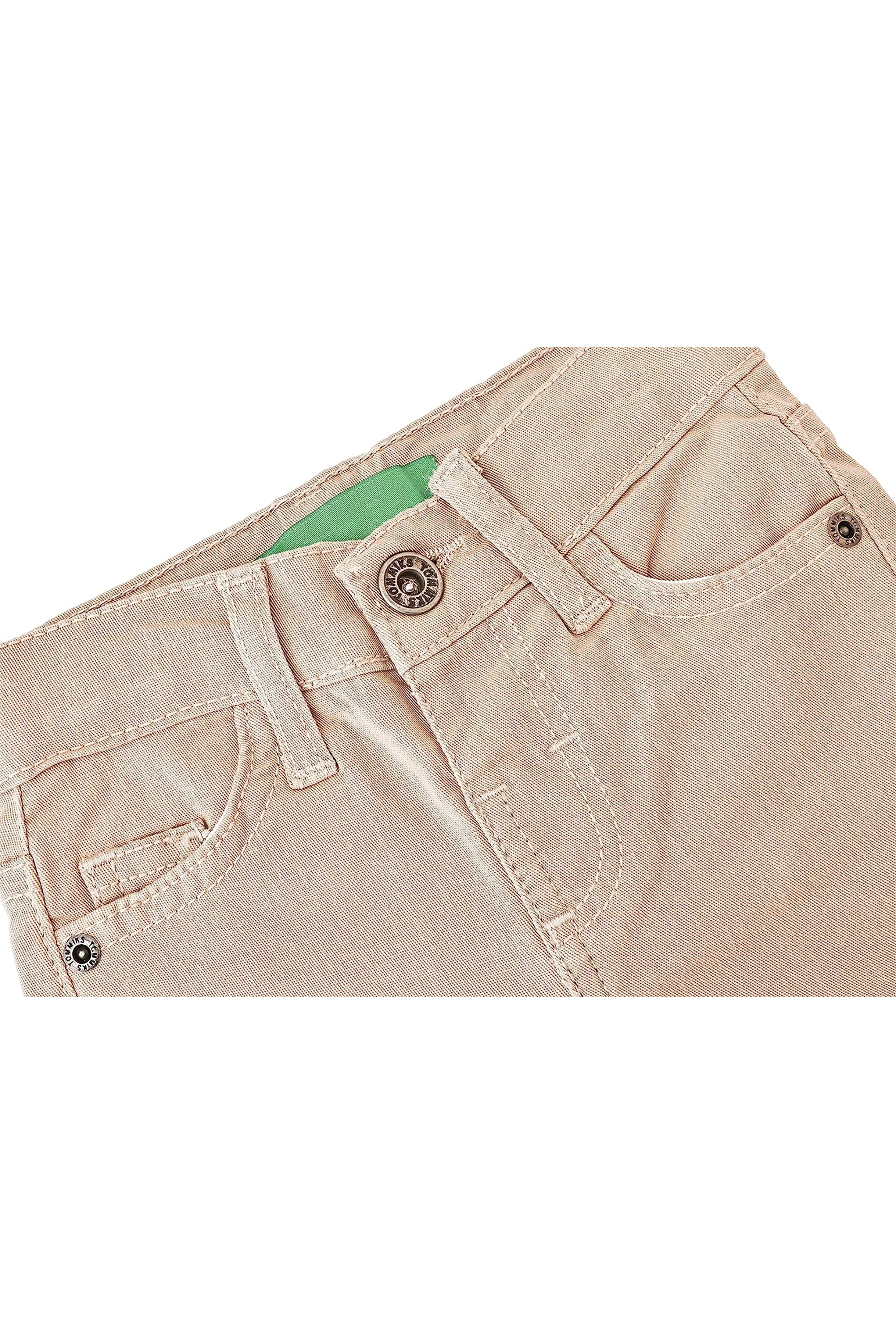 Little & Youth Boys' Chino Pants - Stretchy Cotton Pull-On Pants LILAX