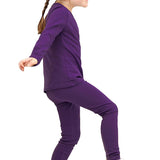 Long Sleeve Shirts and Leggings Set 10-12 Years lilax