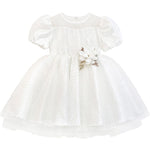 Little Girl's Sparkly Tulle Dress, Elegant Princess Dress LILAX