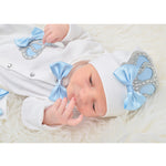 Crown Jewels Layette 3-Piece Gift Set for Newborn Baby Boys LILAX