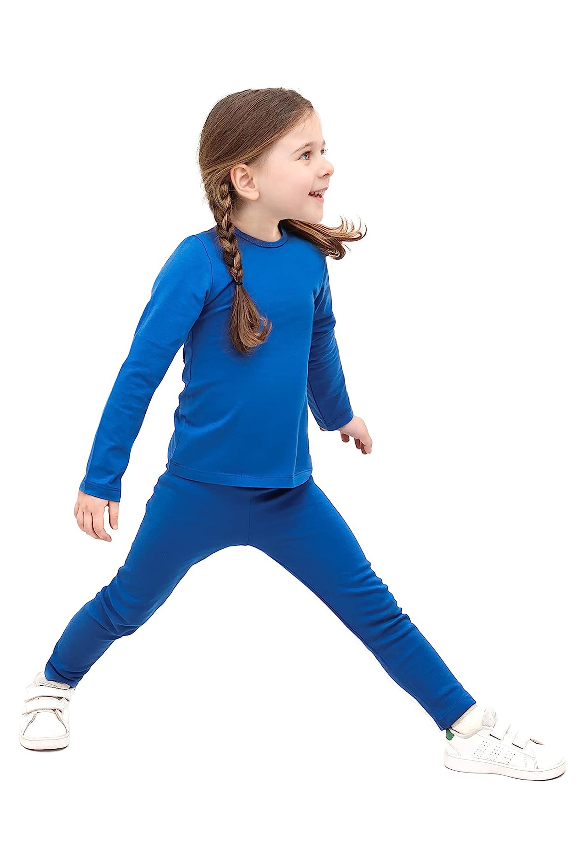 Long Sleeve Shirts and Leggings Set 10-12 Years lilax