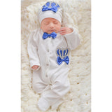 Crown Jewels Layette 3-Piece Gift Set for Newborn Baby Boys LILAX