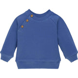 Boys matching ribbed sweatshirt with 3 shoulder buttons and sweatpants set; perfect for baby boy clothes & christmas gift ideas