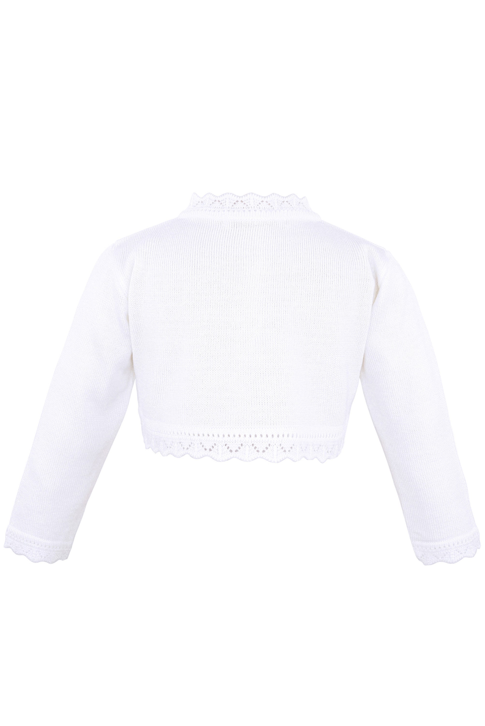 Girls' Bolero Cardigan Shrug Knit Long Sleeve Button Closure LILAX