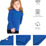 Girls cotton solid basic crewneck t-shirt and leggings set; perfect for baby girl clothes & christmas gift ideas