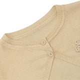 Baby Girls' Button-Up Cardigan Shrug - Long Sleeve Bolero Sweater