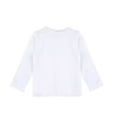 Toddler Cotton Long Sleeve Basic Crewneck T-Shirt