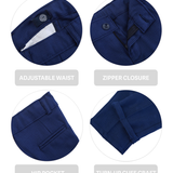 Boys 4-Piece Slim Fit Suit Set