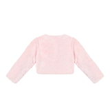 Girls Cozy Crewneck Bolero Cardigan