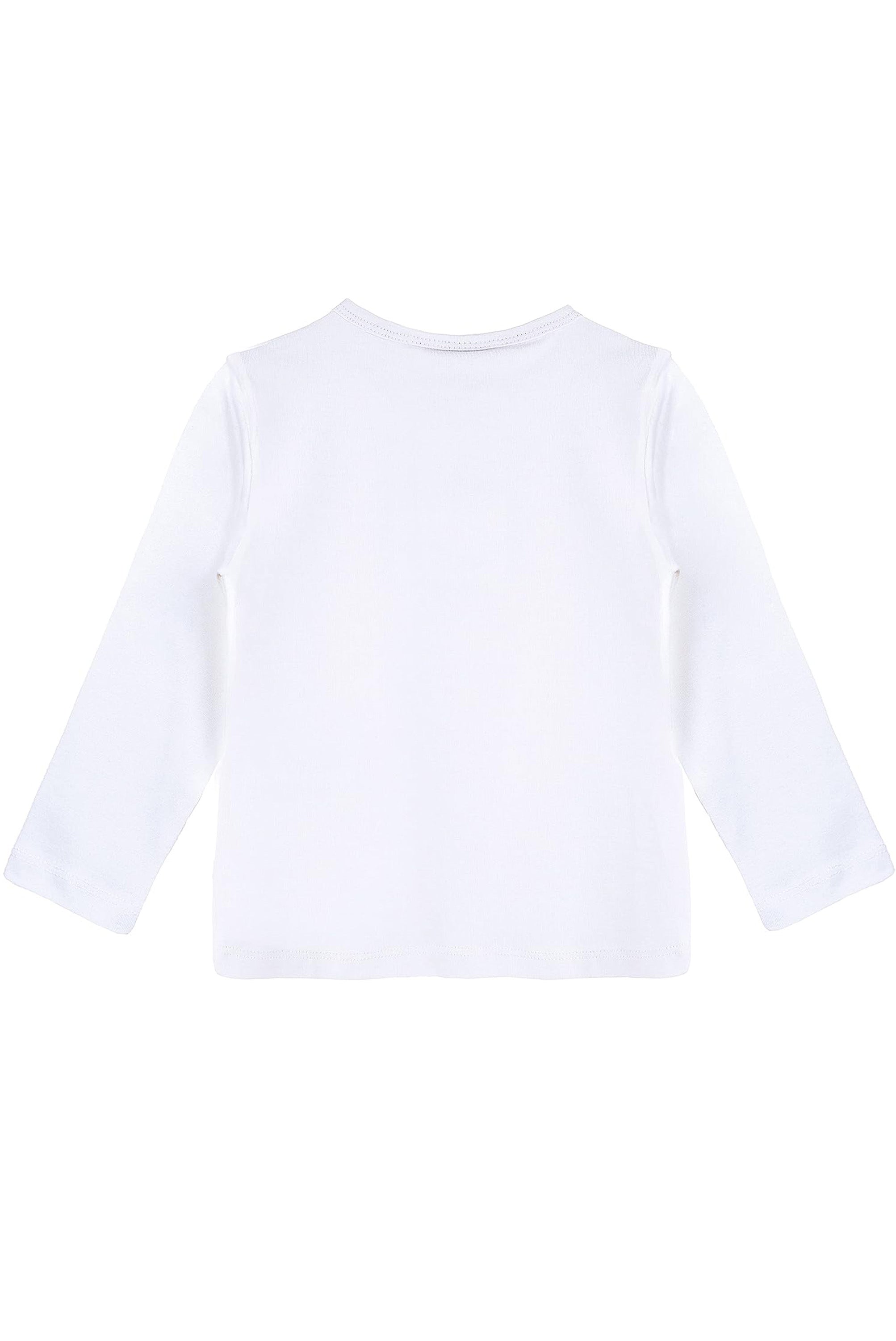 Girls' Basic Crewneck Long Sleeve Cotton T-Shirt / 11-12 Years LILAX