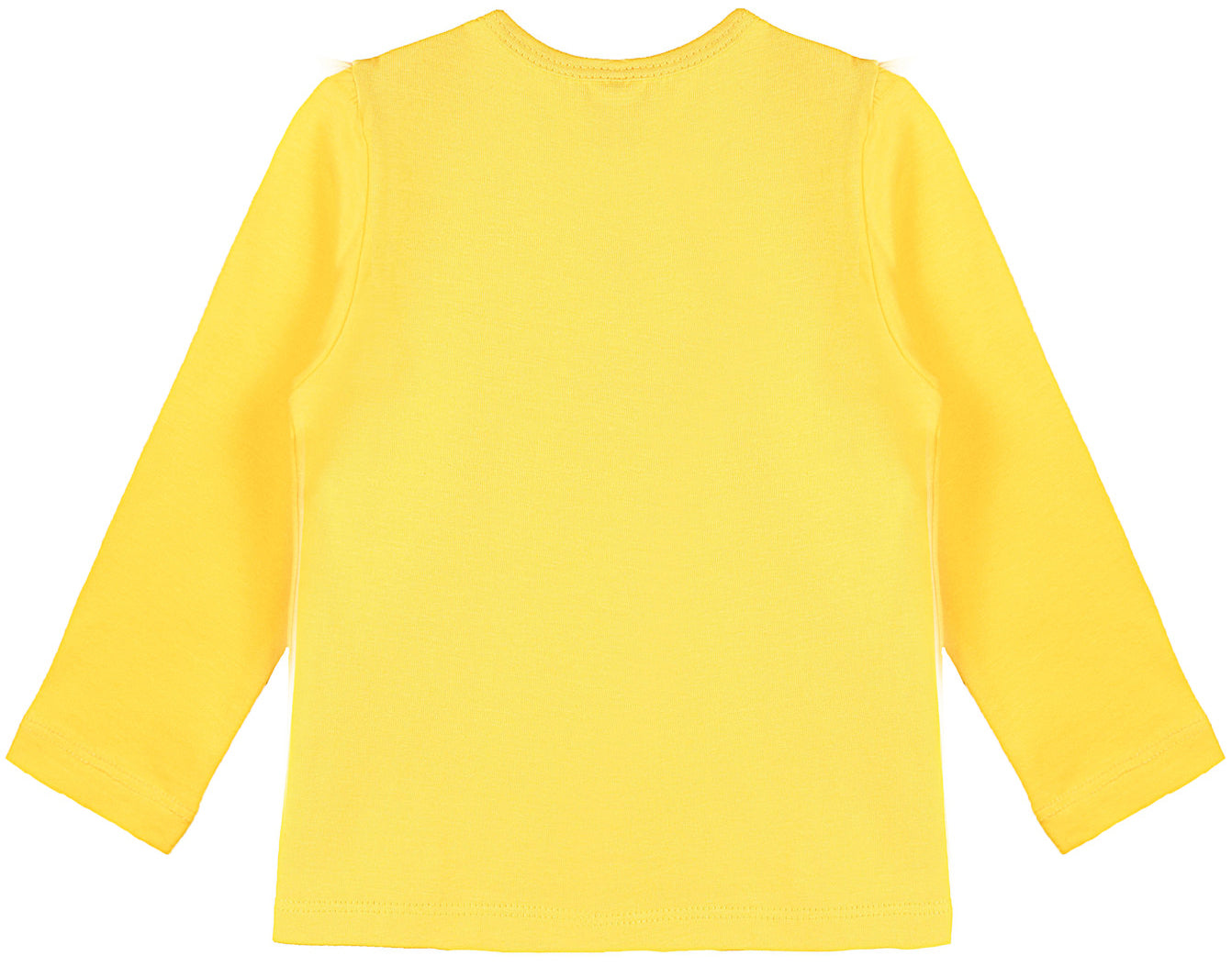 Girls' Basic Crewneck Long Sleeve Cotton T-Shirt  / 5 to 7 Years lilax