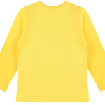 Girls' Basic Crewneck Long Sleeve Cotton T-Shirt  / 5 to 7 Years lilax