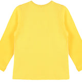 Girls' Basic Crewneck Long Sleeve Cotton T-Shirt  / 5 to 7 Years lilax