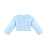 Girls Cozy Crewneck Bolero Cardigan