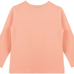 Girls' Basic Crewneck Long Sleeve Cotton T-Shirt  / 5 to 7 Years lilax