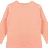 Girls' Basic Crewneck Long Sleeve Cotton T-Shirt  / 5 to 7 Years lilax