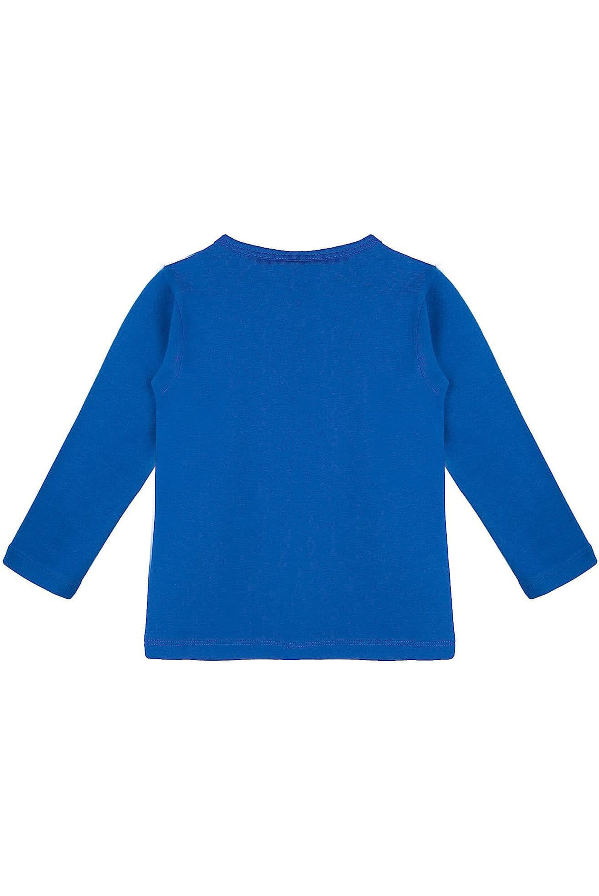 Girls' Basic Crewneck Long Sleeve Cotton T-Shirt / 11-12 Years LILAX