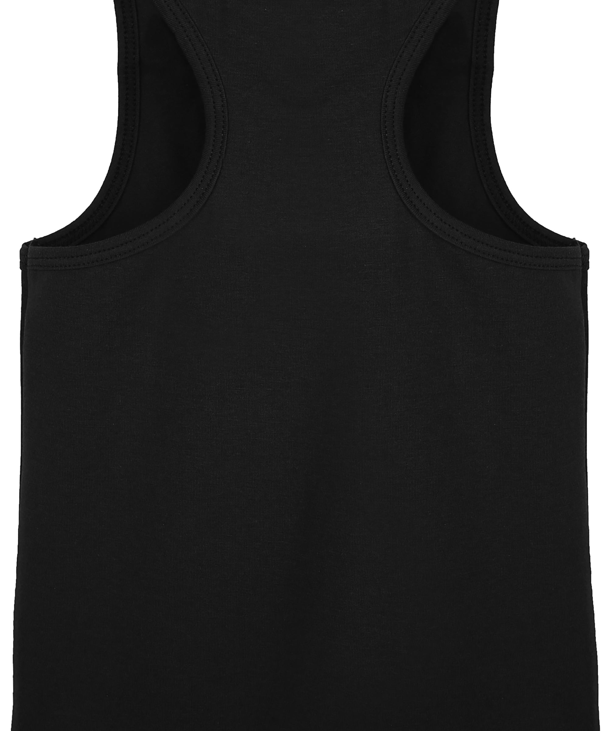 Girls cotton basic solid racerbank tanktop; best for baby girl clothes & christmas gift ideas