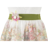 Little Girls' Floral Sleeveless Dress - Cotton Lining Sundress