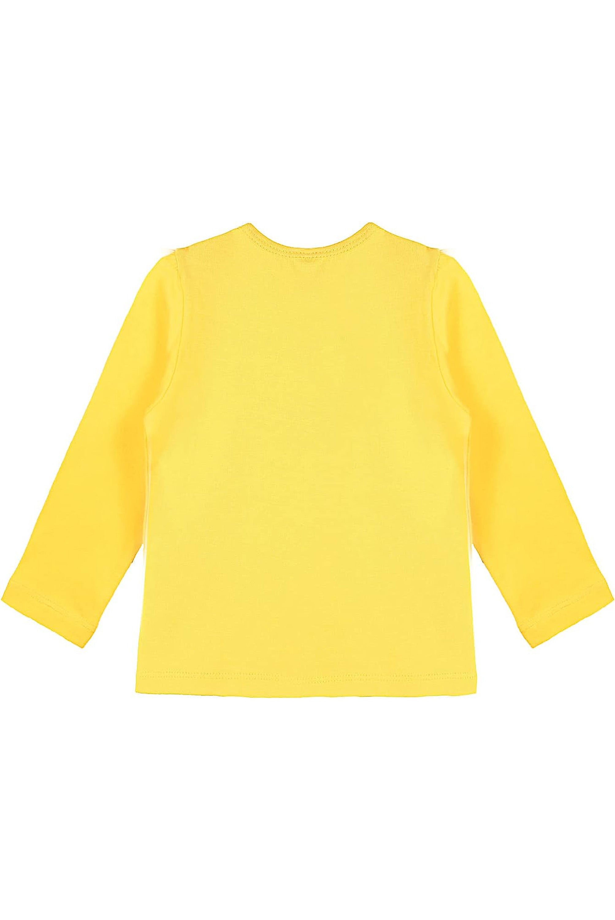 Girls' Basic Crewneck Long Sleeve Cotton T-Shirt / 11-12 Years LILAX