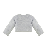 Girls Cozy Crewneck Bolero Cardigan