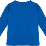 Girls' Basic Crewneck Long Sleeve Cotton T-Shirt  / 5 to 7 Years lilax