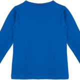 Girls' Basic Crewneck Long Sleeve Cotton T-Shirt  / 5 to 7 Years lilax