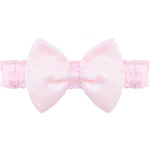 Baby girl tulle-skirt dress bow details; for baby girl clothes & christmas gift ideas