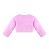 Girls Cozy Crewneck Bolero Cardigan