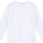 Girls' Basic Crewneck Long Sleeve Cotton T-Shirt  / 5 to 7 Years lilax