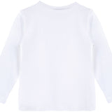 Girls' Basic Crewneck Long Sleeve Cotton T-Shirt  / 5 to 7 Years lilax