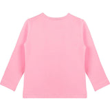 Girls' Basic Crewneck Long Sleeve Cotton T-Shirt / 11-12 Years LILAX