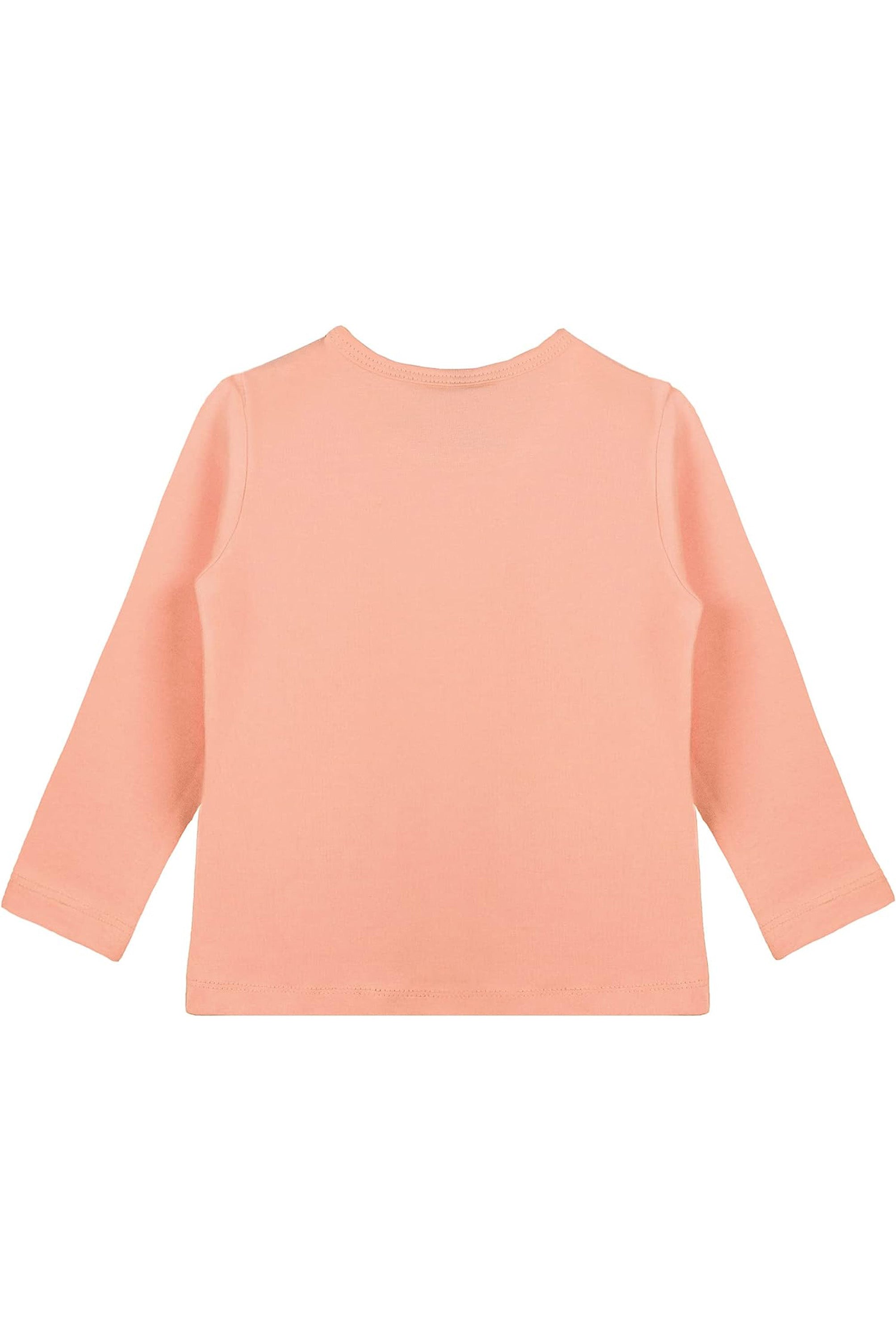 Girls' Basic Crewneck Long Sleeve Cotton T-Shirt / 11-12 Years LILAX