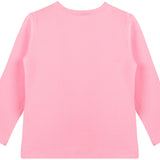 Girls' Basic Crewneck Long Sleeve Cotton T-Shirt  / 5 to 7 Years lilax