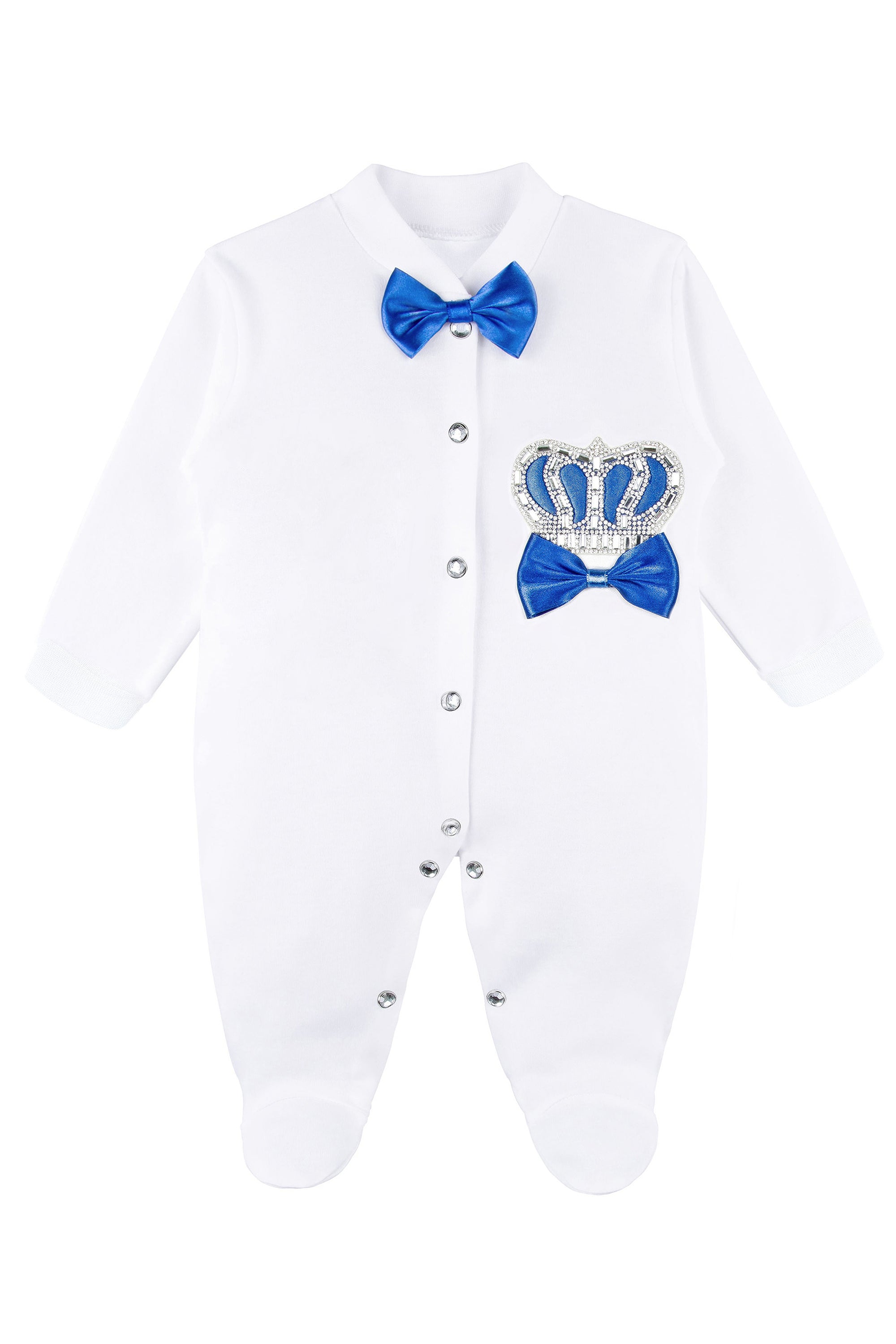 Crown Jewels Layette 3-Piece Gift Set for Newborn Baby Boys LILAX