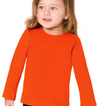 Baby Girls' Basic Long Sleeve Round Neck T-Shirt / 12 to 24 Months