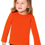 Baby Girls' Basic Long Sleeve Round Neck T-Shirt / 12 to 24 Months