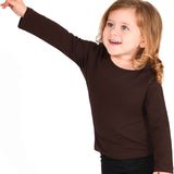 Baby Girls' Basic Long Sleeve Round Neck T-Shirt / 12 to 24 Months