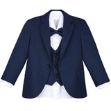 Boys Formal Suit Dresswear 5 Piece Suit Set LILAX